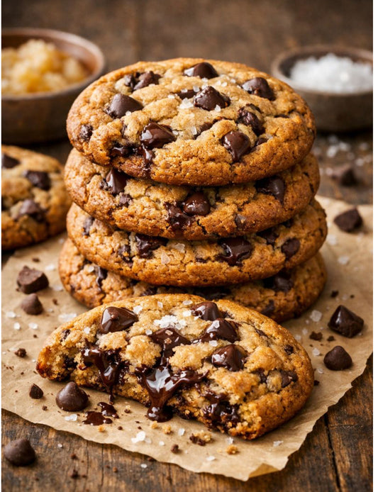 Brown Butter Sourdough Chocolate Chip Cookie